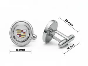 Cadillac Formal Cufflinks Men’s Fashion Universal Durable Style